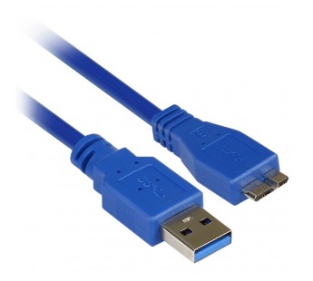 Кабель Smartbuy USB3.0 A--> micro B 1,8 m (K-750-100)/25#2116961