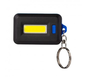 Фонарь брелок COB, батареи AAA*3 шт, кольцо, 6х3.5 см, Smartbuy#2112224