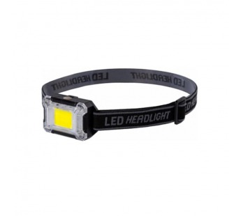 Фонарь налобный LED , налобный ремень, 1 вт, 3xAAA батареи, ABS, Smartbuy#2112142