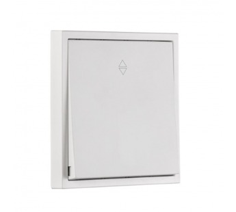 Выключатель проходной 1-клавишный 10А белый "Капелла" (SBE-09w-10-SW12-0)#2116271