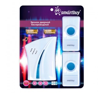 Звонок дверной беспроводной с цифр. код., IP44, две кнопки один динамик (SBE-12-DP4-32)#2115002