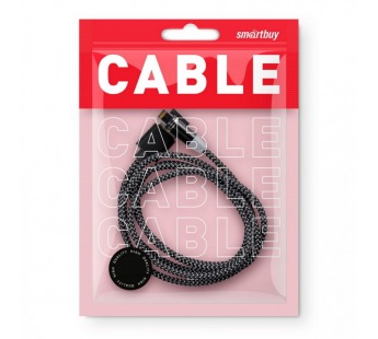 Кабель зарядки с магнитным отсоед. наконечн. 8-pin для Apple, длина 1м, до 2 А, черн. (iK-510mt-2)#2112361