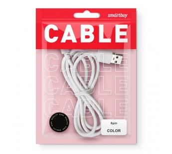 Дата-кабель Smartbuy USB - 8-pin для Apple, длина 1,0 м (iK-512)#2111944