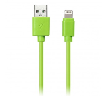 Дата-кабель Smartbuy USB - 8-pin для Apple, цветные, длина 1 м, зеленый (iK-512c green)/500#2111935