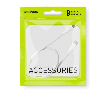 Дата-кабель Smartbuy Type C- Type C, 1 м, 100 Вт, 5A, fast charge, PD, QC (ik-131FC)/50#2112351
