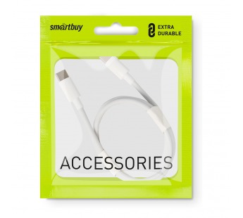 Дата-кабель Smartbuy Type C- Type C, 2 метра, 100 Вт, 5A, fast charge, PD, QC (ik-231FC)/40#2112349