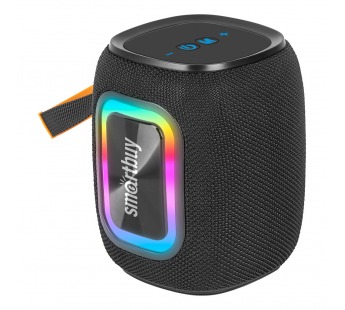 Портативная колонка Smartbuy DRUM 3, Bluetooth, USB/MicroSD/FM, 20 Вт, черная (SBS-5710)#2120508