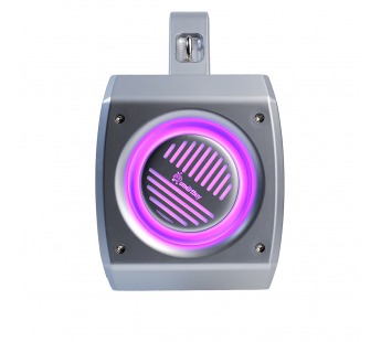 Портативная колонка SmartBuy FLYER, супер басс, 60Вт, Bluetooth, MP3, мик.вх., RGB, серая(SBS-5930)#2120505