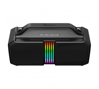 Портативная колонка SmartBuy FLYER, супер басс, 60Вт, Bluetooth, MP3, мик.вх. RGB, черная (SBS-5820)#2120503