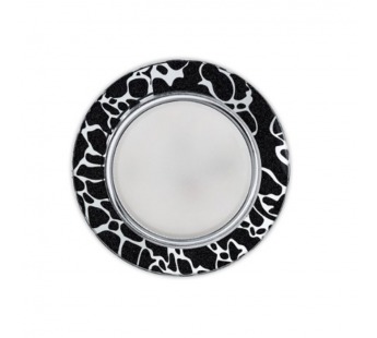 Светильник встраиваемый под лампу GX53 белый/черный (SBL-16WH/BK-GX53)/30#2118674