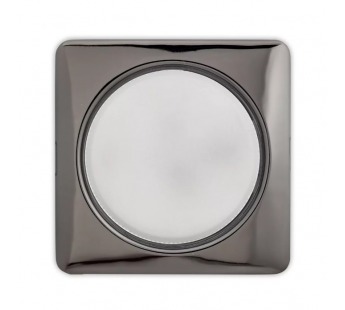 Светильник встраиваемый под лампу GX53 черный металл (SBL-10BKM-GX53)/40#2118570