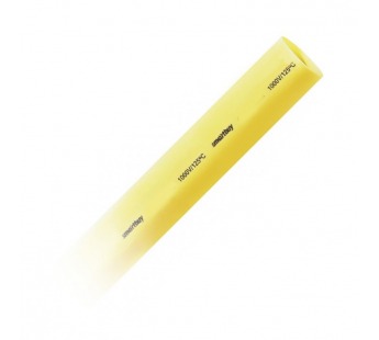 Термоусаживаемая трубка 10/5, желтая, 10 шт по 1 метру (SBE-HST-10-y)#2112067