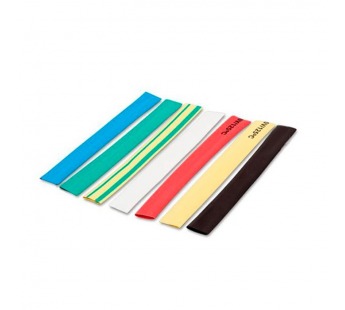 Термоусаживаемая трубка 2/1 набор (7 цветов по 3 шт, 10 cм) (SBE-HST-2)#2112055