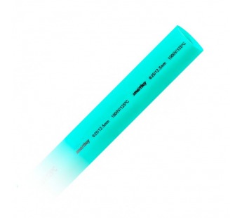 Термоусаживаемая трубка 25/12,5, зеленая, 10 шт по 1 метру (SBE-HST-25-g)#2112044