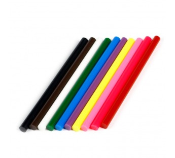 Стержни клеевые для кл. пистолета D=11.2мм x 200мм, EVA,цветн., 10 шт,Smartbuy tools(SBT-GGGC-10)/80#2114203