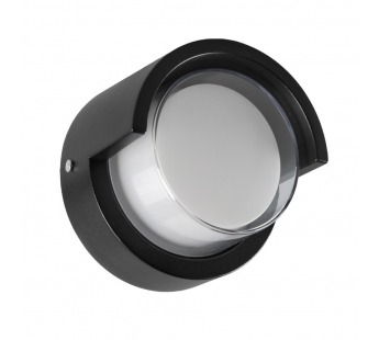 Уличный светодиодный настенный светильник TRAFFIC 12Вт Smartbuy 3000К IP65 черный (SBL16924)#2114259