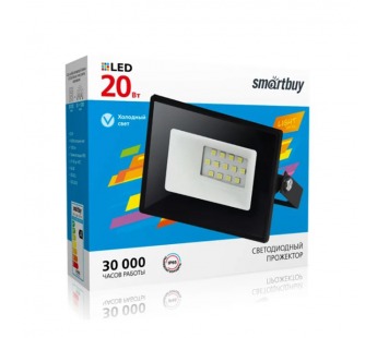 Светодиодный (LED) прожектор FL SMD Pro 20W/6500K/IP65 (SBL-EFL-20-65)#2118519