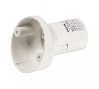 Патрон пластиковый настенный, Е27, белый наклонный (SBE-LHP-w-E27)#2112476