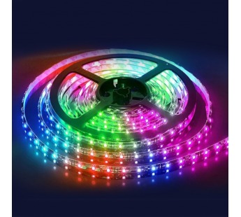 LED лента SMD 5050/60 Smartbuy-IP20-14,4W/RGB 5 м. (SBL-IP20-14-4-RGB-DBL)#2112525