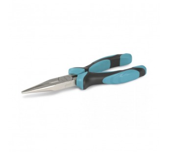 Длинногубцы (тонкогубцы) 160мм, 2х-комп. рукоятка, СR-V сталь, HRC>51, Smartbuy Tools/60#2112080