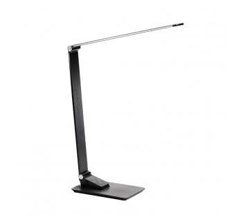 Светодиодный настольный светильник Несо с беспроводной зарядкой, 11  Вт, черный (SBL-DL-11-wc-b)#2114152