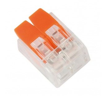 Компактная соединительная клемма 2-х проводная с рычажками (SBE-ccwcc-2)#2114154