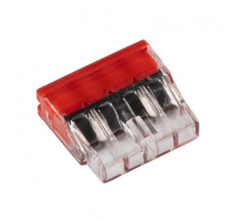 Компактные клеммы с пастой 4-х контактные (упак. 16 шт.) (SBE-pwco-4-rp)#2114160