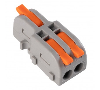 Строительно-монтажные клеммы проходные 1-2 ,3 контакта, 1 полюс (упак. 8 шт.) (SBE-cwcc-1-2-rp)#2112644