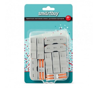 Строительно-монтажные клеммы проходные 2-2, 4 контакта, 2 полюса (упак. 8 шт.) (SBE-ptcwcc-2-rp)#2112657