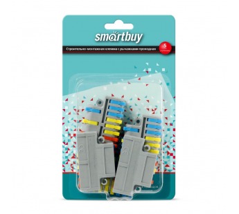 Строительно-монтажные клеммы проходные 3-9, 12 контактов, 3 полюса (упак. 5 шт.) (SBE-cwcc-3-9-rp)#2114181