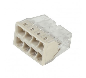 Строительно-монтажная клемма с пастой, 8 отверстий (SBE-pwco-8)#2114176