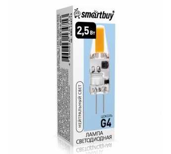 Светодиодная (LED) Лампа Smartbuy-G4-2,5W/4000/G4 (SBL-G4-2-5-40K)#2113343