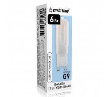 Светодиодная (LED) Лампа Smartbuy-G9-6W/4000/G9 (SBL-G9-6-40K)#2113463