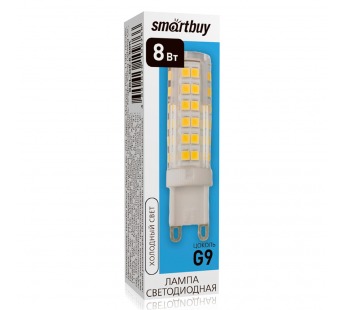 Светодиодная (LED) Лампа Smartbuy-G9-8W/6000/G9 (SBL-G9-8-60K)#2113933