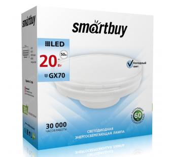 Светодиодный (LED) Tablet GX70 Smartbuy-20W/4000K/Мат (SBL-GX70К-20W-4K)#2114337