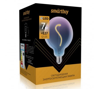 Светодиодная (LED) Лампа ART Smartbuy-G125BP-7Вт/2000К/E27/20#2114513