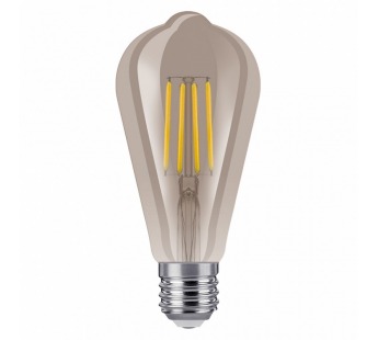 Светодиодная (LED) Лампа ART SMOKY Smartbuy-ST64-5Вт/1800К/E27 (SBL-ST64SM-5-18K-E27)#2114116