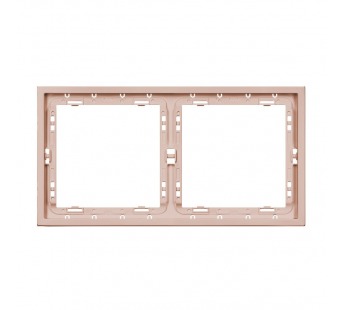 Рамка 2-местная бежевая "Капелла" (SBE-09i-00-FR-2)#2113719