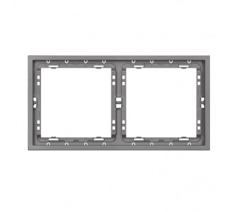 Рамка 2-местная графит "Капелла" (SBE-09g-00-FR-2)#2113721