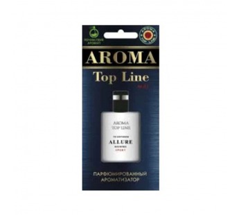 Ароматизатор AROMA TOP LINE парфюм Allure Home sport муж#2113032