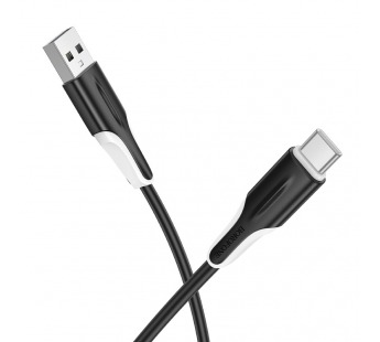Кабель USB - TypeC BOROFONE BX119 (черный) 1м, мятая упакоака#2113054