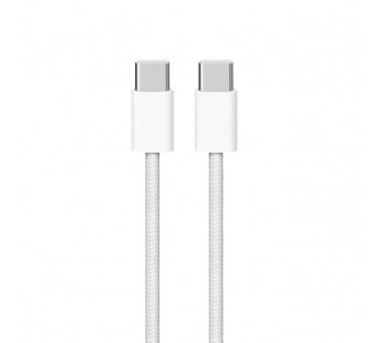 Кабель Type-C - Type-C ORG MQKJ3AM/A 60W 100см 3A (A) (white) (241782)#2113026