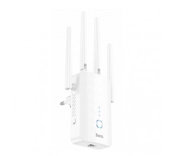 Wi-Fi репитер HOCO HI35 WiFi4 (белый)#2113695