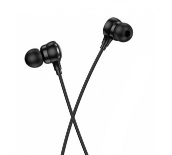 Наушники с микрофоном Hoco M116,  Lightning, цвет черный#2113592