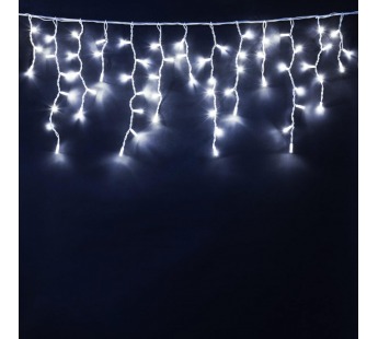Гирлянда Kurato B001 БАХРОМА 3-5-7-5 белый провод, 100x70 см, 40 диодов (белый холодный), шт#2113750