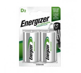 Аккумулятор ENERGIZER  R20 Power Plus  (2500 mAh) (2 бл)  (2/12)#2113915