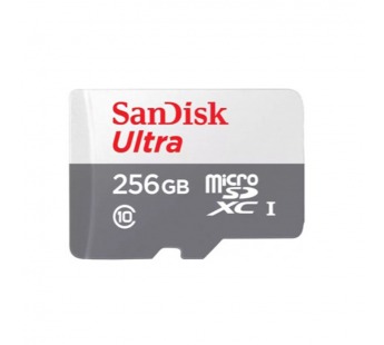 MicroSDXC  256GB  SanDisk Class 10 Ultra UHS-I U1 (100 Mb/s) без адаптера#2113908