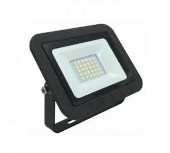 Прожектор светодиодный ECOLA Projector 50,0W 220V 6000K IP65 тонкий Черный 200x160x30 (1/20)#2118508