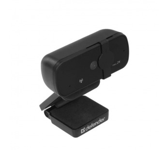 Веб-камера DEFENDER G-lens 2593 разрешение QHD 2K 1440p, 4МП, черный (1/20)#2145389