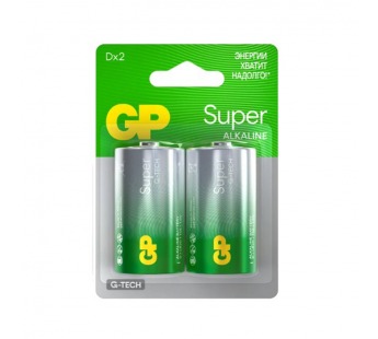 Элемент питания LR20 D 1.5V GP 2SH Super G-TECH (20)#2113830